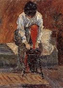 Paul Signac Red silk stockings France oil painting artist